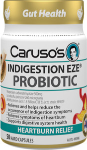 Caruso’s Natural Health Indigestion EZE Probiotic 50 Caps