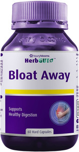 Henry Blooms HerbGUT + Bloat Away 60 Caps
