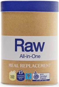 Raw by Amazonia Meal Replacement Vanilla Crème 750g