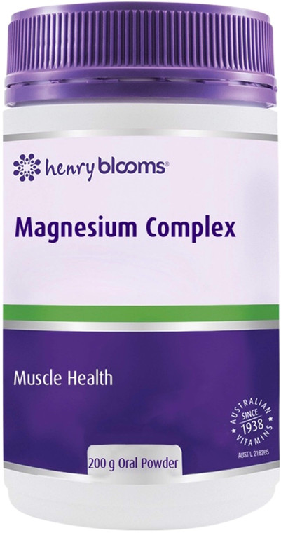 Henry Blooms Magnesium Complex Powder 200g