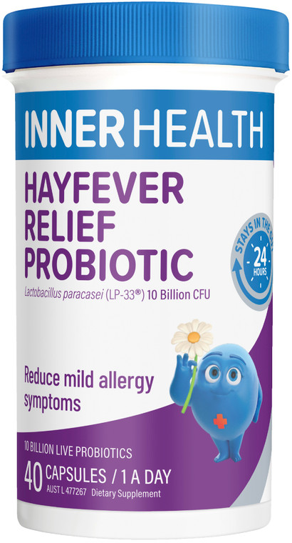 Inner Health Hayfever Relief Probiotic 40 Caps
