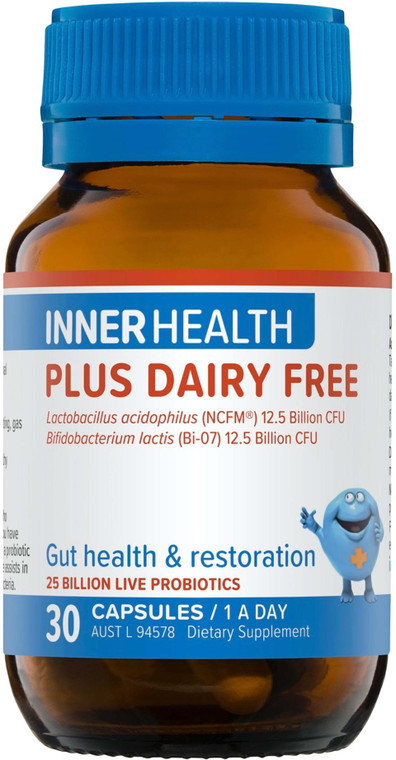 Inner Health Plus Dairy Free 30 Caps