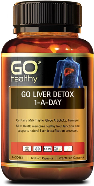 GO Healthy Liver Detox 60 Caps