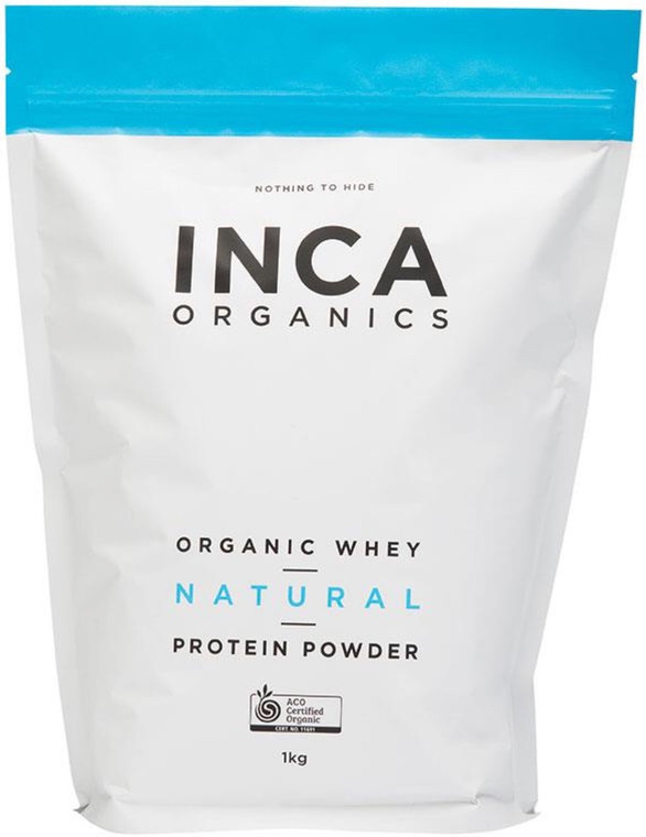 INCA Organics Organic Whey Natural Protein Superfood Powder 1kg