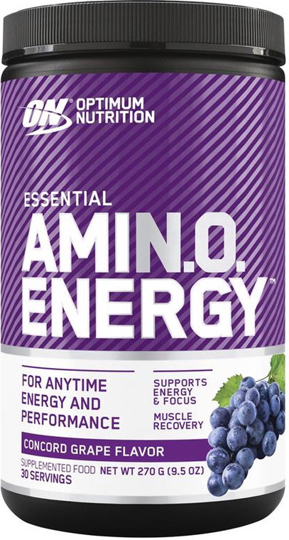 Optimum Nutrition Amino Energy Concord Grape 30 Serves 270g
