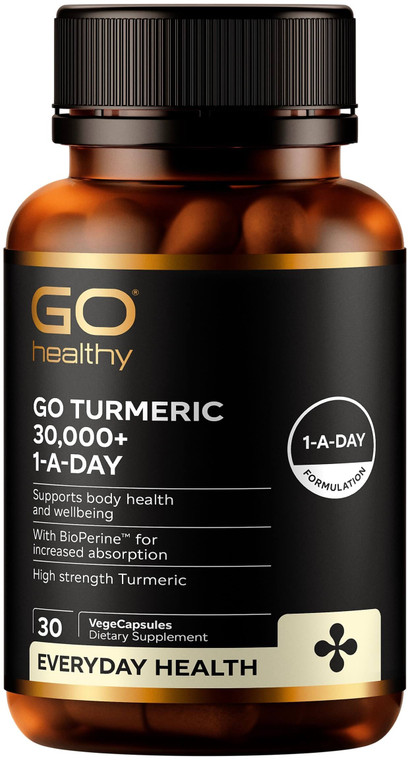 GO Healthy Turmeric 30000+ 1-a-Day 30 Caps GO Healthy Turmeric 30000+ 1-a-Day 30 Caps