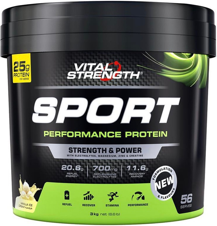 VitalStrength Sport Performance Protein Chocolate 3kg