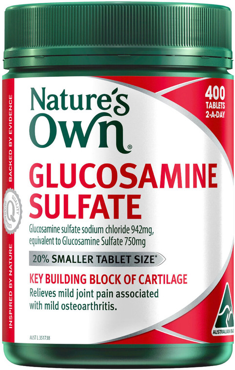 Nature's Own Glucosamine Sulfate 400 Tabs