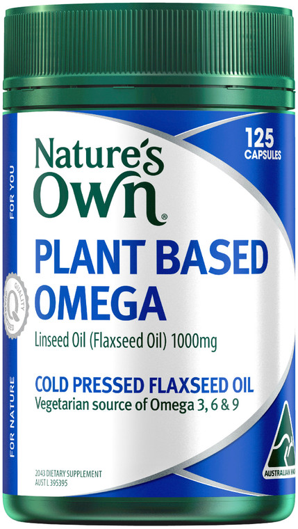 Nature's Own Plant Based Omega 125 Caps