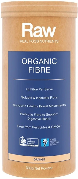 Raw by Amazonia Organic Fibre Orange 300g