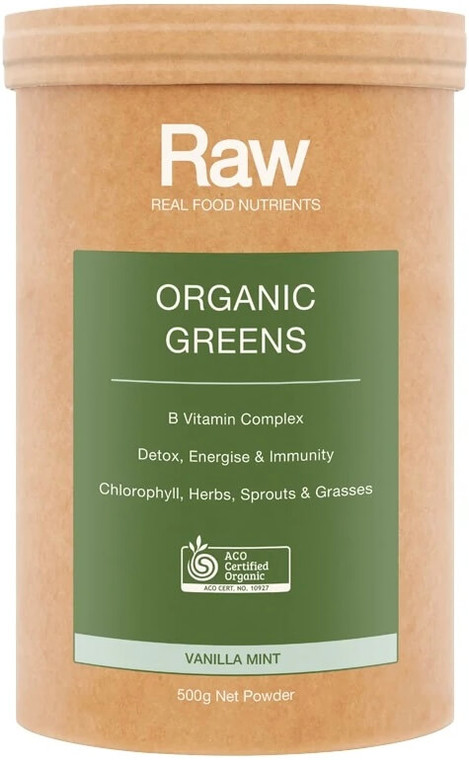 Raw by Amazonia Organic Greens 500g