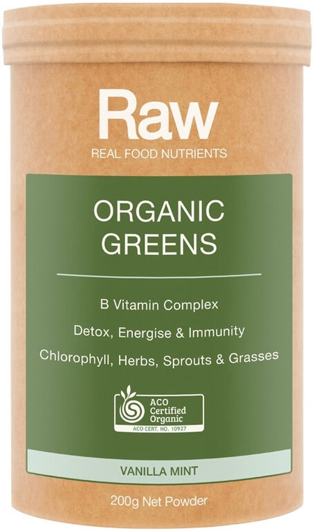 Raw by Amazonia Organic Greens 200g