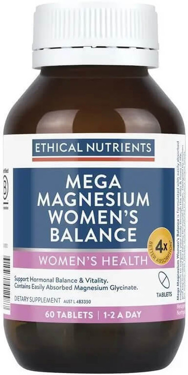 Ethical Nutrients Mega Magnesium Women’s Balance 60 Tabs