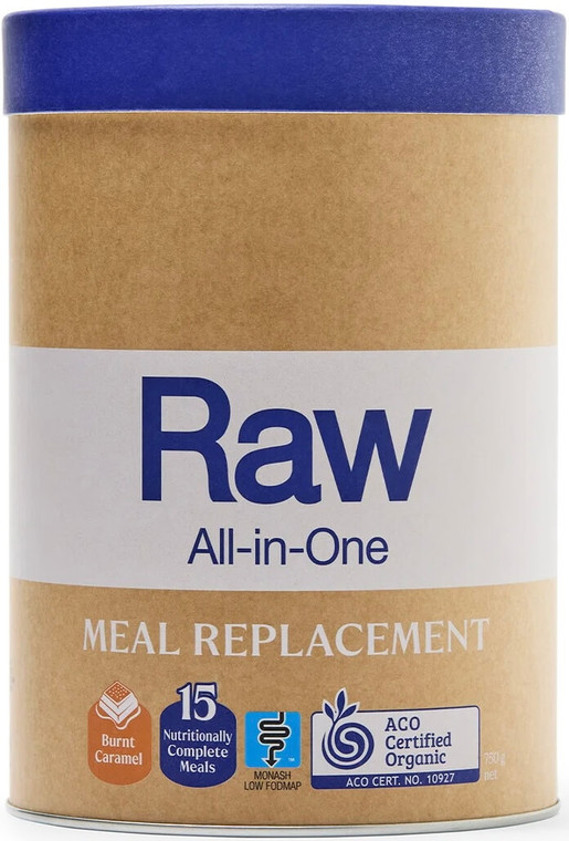 Raw by Amazonia Meal Replacement Burnt Caramel 750g