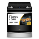 Cuisinière électrique 7 en 1 avec four à friture à l’air - 6.4 pi cu Whirlpool® YWEE745H0LZ