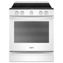 Whirlpool® Cuisinière coulissante électrique intelligente 6.4 pi cu, avec friture à air une fois connectée YWEE750H0HW