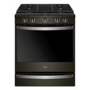 Whirlpool® Cuisinière coulissante électrique intelligente 6.4 pi cu, avec friture à air une fois connectée. WEG750H0HV