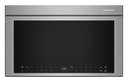 Four à micro-ondes à hotte intégrée multifonctions avec modes de capteurs à infrarouges KitchenAid® de 1,1 pi cu YKMMF730PPS