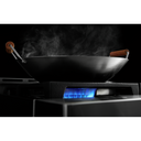 Cuisinière commerciale intelligente au gaz KitchenAid® avec plaque chauffante, 48 po KFGC558JBK