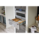 Four à micro-ondes encastré avec cuisson à convection - 900 watts - 30 po KitchenAid® KMBP100ESS