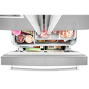 Réfrigérateur à portes françaises à profondeur de comptoir avec fini printshieldtm - 23.8 pi cu - 36 po KitchenAid® KRFC704FPS