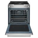 Cuisinière au electrique à commandes frontales à convection avec 5 éléments - 30 po KitchenAid® YKSEG700ESS