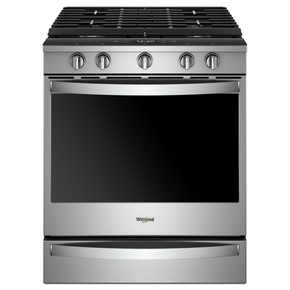 Whirlpool® Cuisinière coulissante électrique intelligente 6.4 pi cu, avec friture à air une fois connectée. WEG750H0HZ