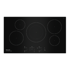Table de cuisson à induction par capteur de 5 éléments et 36 po KitchenAid® KCIG556JBL