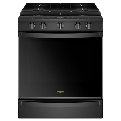 Whirlpool® Cuisinière coulissante électrique intelligente 6.4 pi cu, avec friture à air une fois connectée. WEG750H0HB