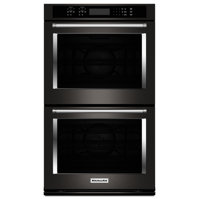 Kitchenaid® Four encastré double avec convection véritable EvenHeatTM - 30 po KODE500EBS