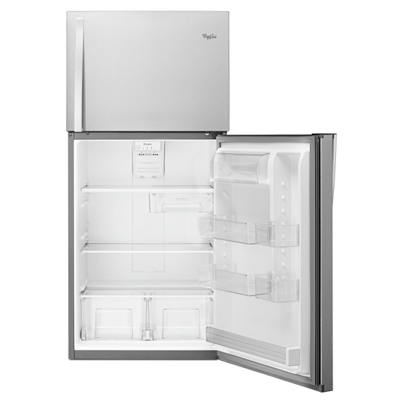 Réfrigérateur à congélateur supérieur, 30 po, 19 pi3 Whirlpool® WRT519SZDG