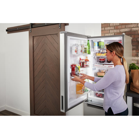 Réfrigérateur à congélateur inférieur - 24 po - 12.9 pi cu Whirlpool® WRB543CMJZ