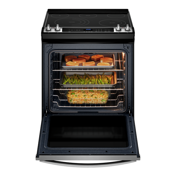 Cuisinière électrique 7 en 1 avec four à friture à l’air - 6.4 pi cu Whirlpool® YWEE745H0LZ