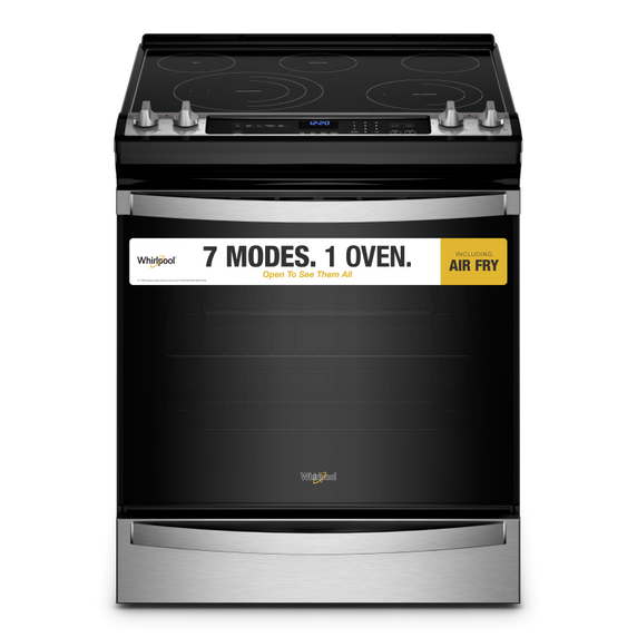 Cuisinière électrique 7 en 1 avec four à friture à l’air - 6.4 pi cu Whirlpool® YWEE745H0LZ