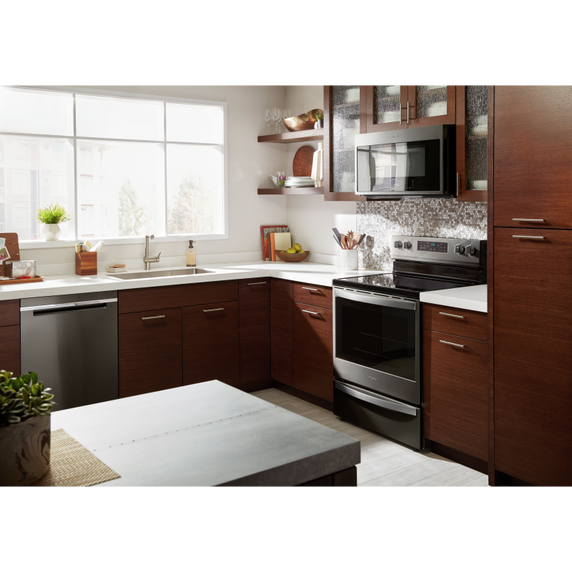 Whirlpool® Cuisinière coulissante électrique intelligente 6.4 pi cu, avec friture à air une fois connectée YWEE750H0HV