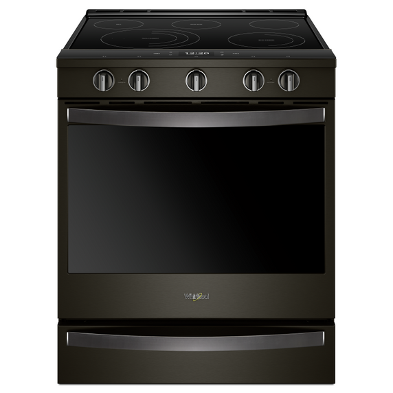 Whirlpool® Cuisinière coulissante électrique intelligente 6.4 pi cu, avec friture à air une fois connectée YWEE750H0HV