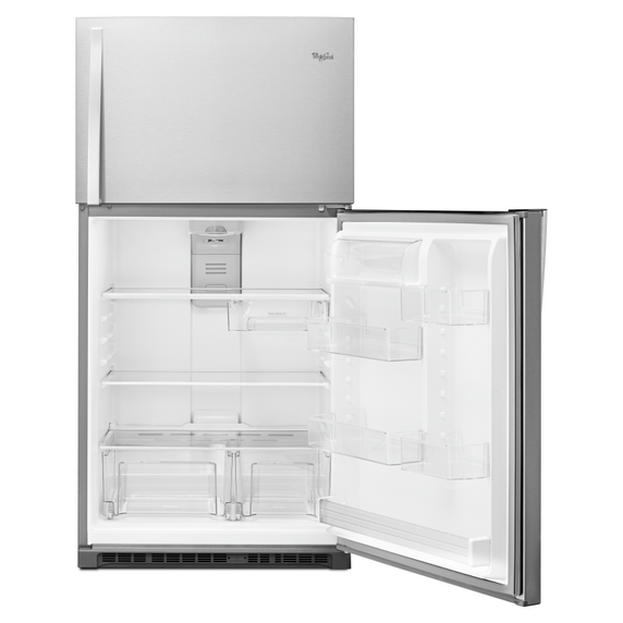 Réfrigérateur à congélateur supérieur  de 33 po Whirlpool® avec machine à glaçons facultative EZ Connect WRT541SZDM