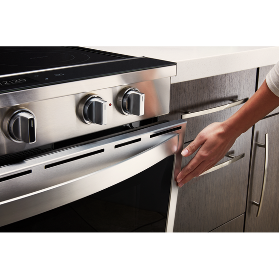 Whirlpool® Cuisinière coulissante électrique intelligente 6.4 pi cu, avec friture à air une fois connectée YWEE750H0HZ