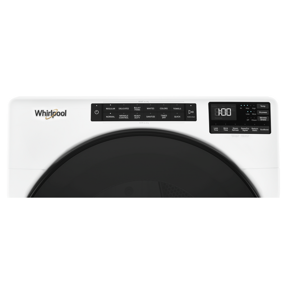 Sécheuse électrique avec option de prévention des faux plis à la vapeur - 7.4 pi cu Whirlpool® YWED6605MW