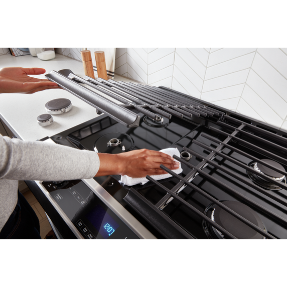 Cuisinière au gaz Whirlpool® 7 en 1 avec four à friture à l’air - 5.8 pi cu WEG745H0LZ