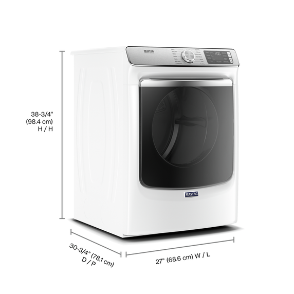 Sécheuse électrique intelligente avec fonction extra power - 7.3 pi cu Maytag® YMED8630HW