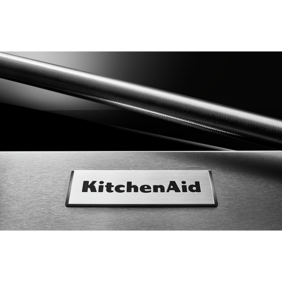 Cuisinière au gaz à convection avec 5 brûleurs - 30 po KitchenAid® KFGG500ESS