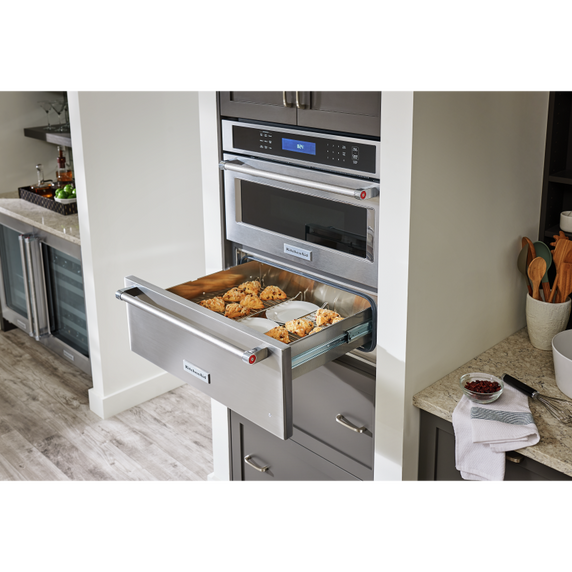 Four à micro-ondes encastré avec cuisson à convection - 900 watts - 30 po KitchenAid® KMBP100ESS