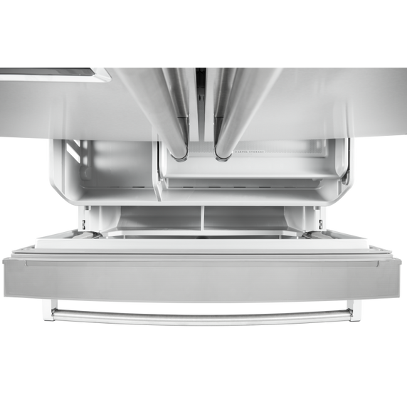 Réfrigérateur à portes françaises à profondeur de comptoir avec fini printshieldtm - 23.8 pi cu - 36 po KitchenAid® KRFC704FPS