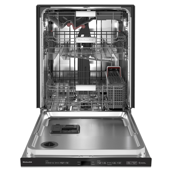 Lave-vaisselle avec troisième panier freeflextm et éclairage à del - 44 dba KitchenAid® KDPM704KPS