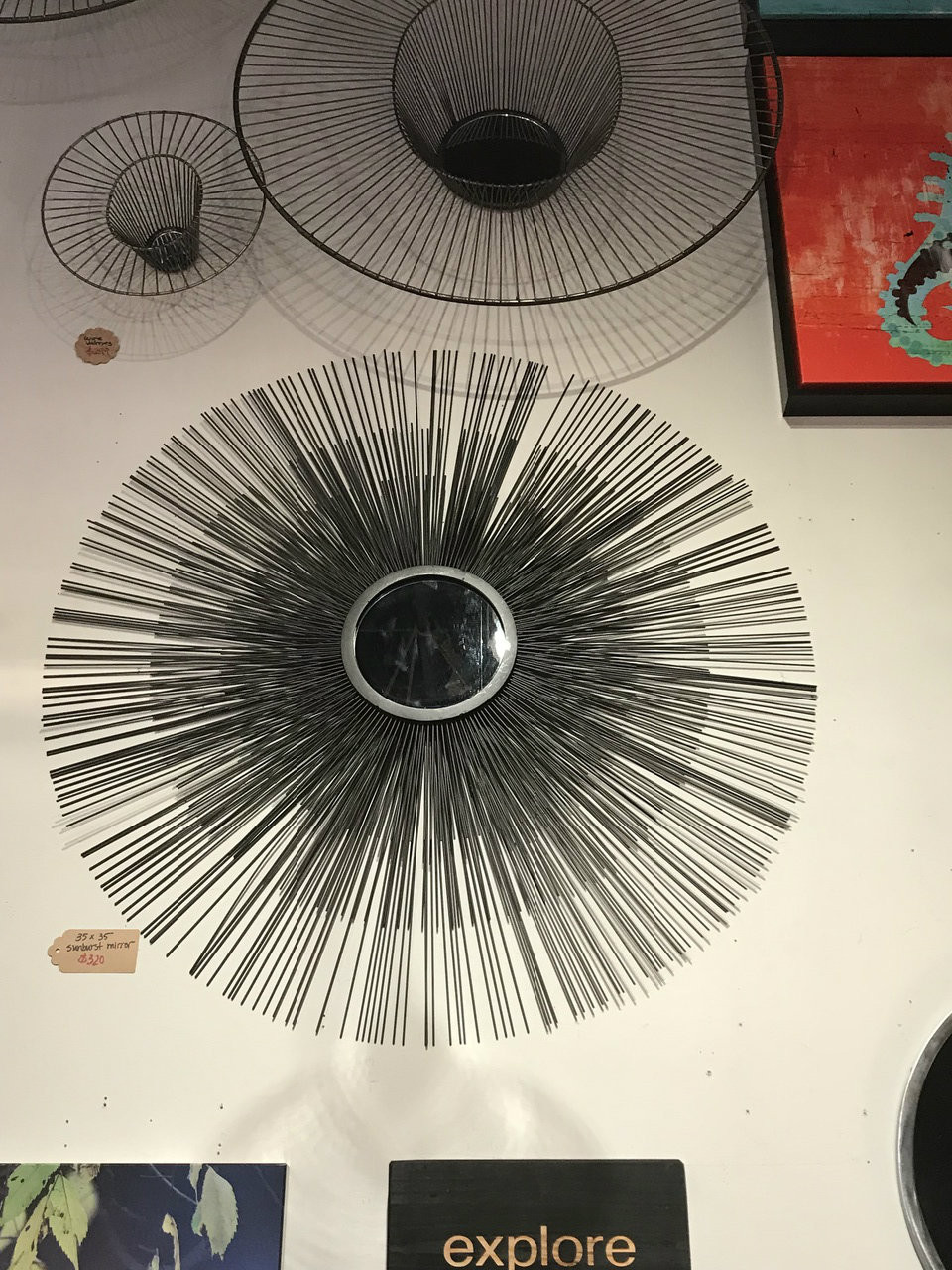 Black Sunburst Mirror Mod Matter Of Design