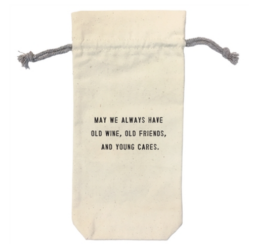 Wine Bag- MAY WE ALWAYS HAVE WINE