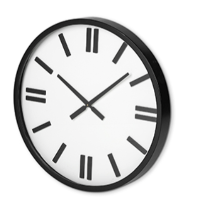 Oversized Round Wall Clock -24"