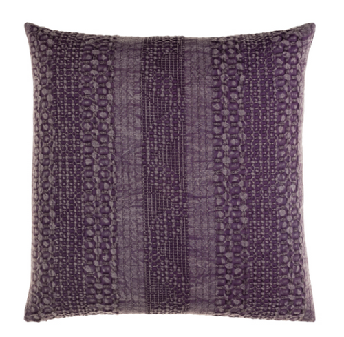 Pillow- PURPLE COTTON 20"