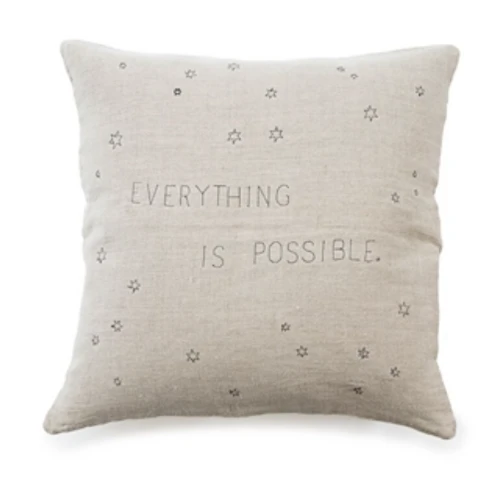 Pillow- EVERYTHING IS POSSIBLE